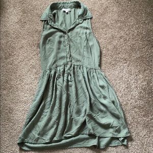 Olive green dress